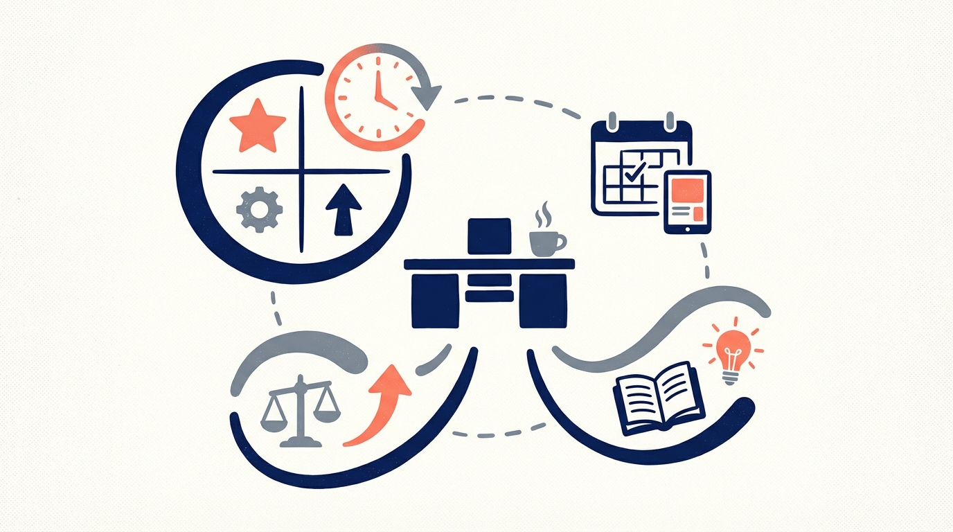 優先度判断の4つの軸|緊急度×重要度だけでは足りない理由