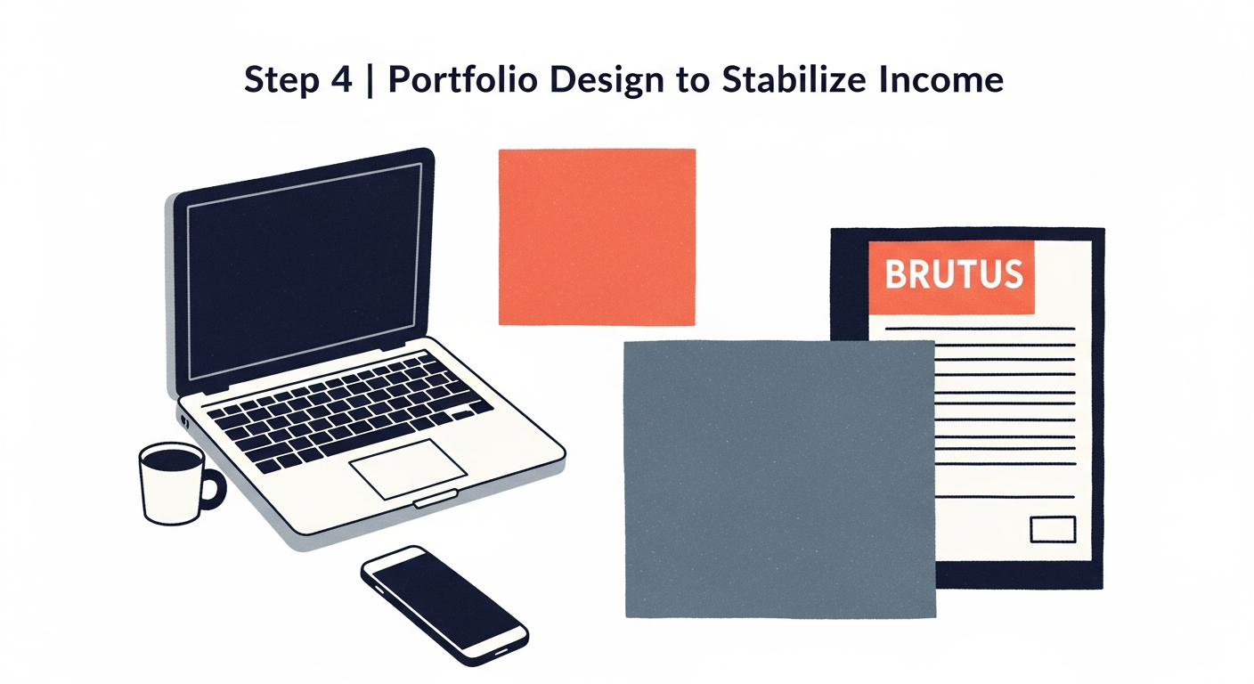 ステップ4|収入を安定させる「ポートフォリオ設計」