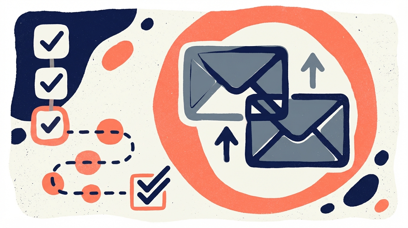 メール対応の二重確認システム|送信前チェックリストの作り方